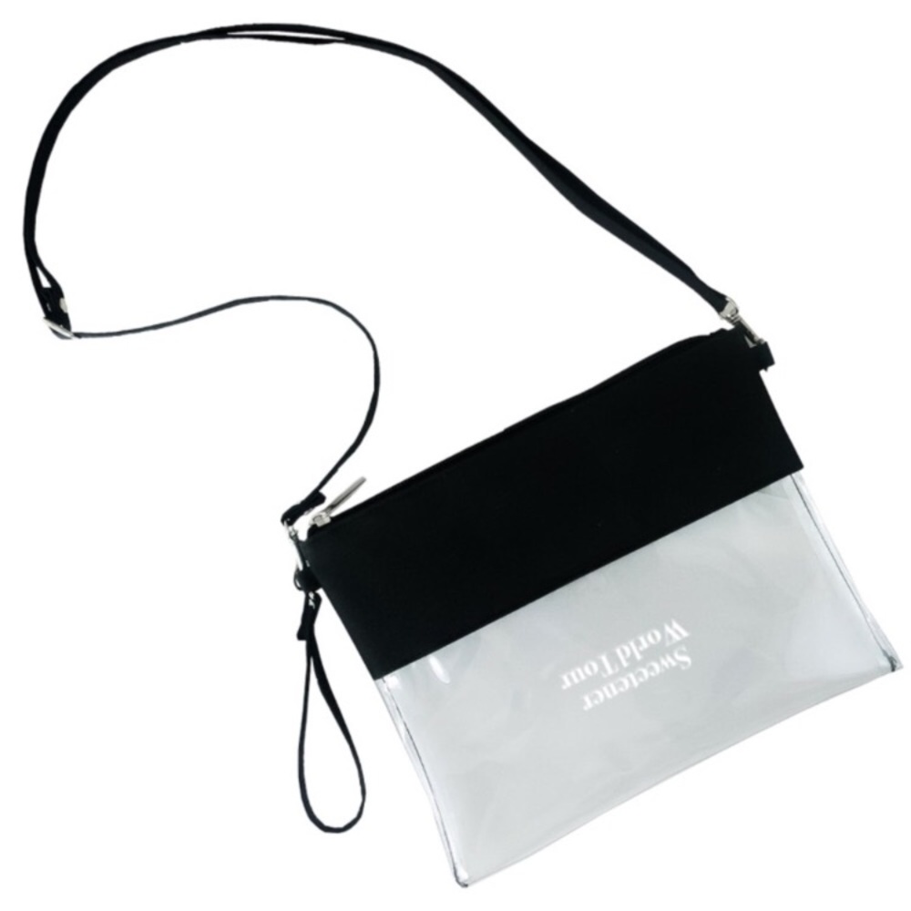 Ariana Grande clear purse